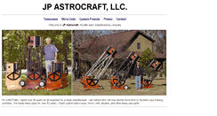 Desktop Screenshot of jpastrocraft.com